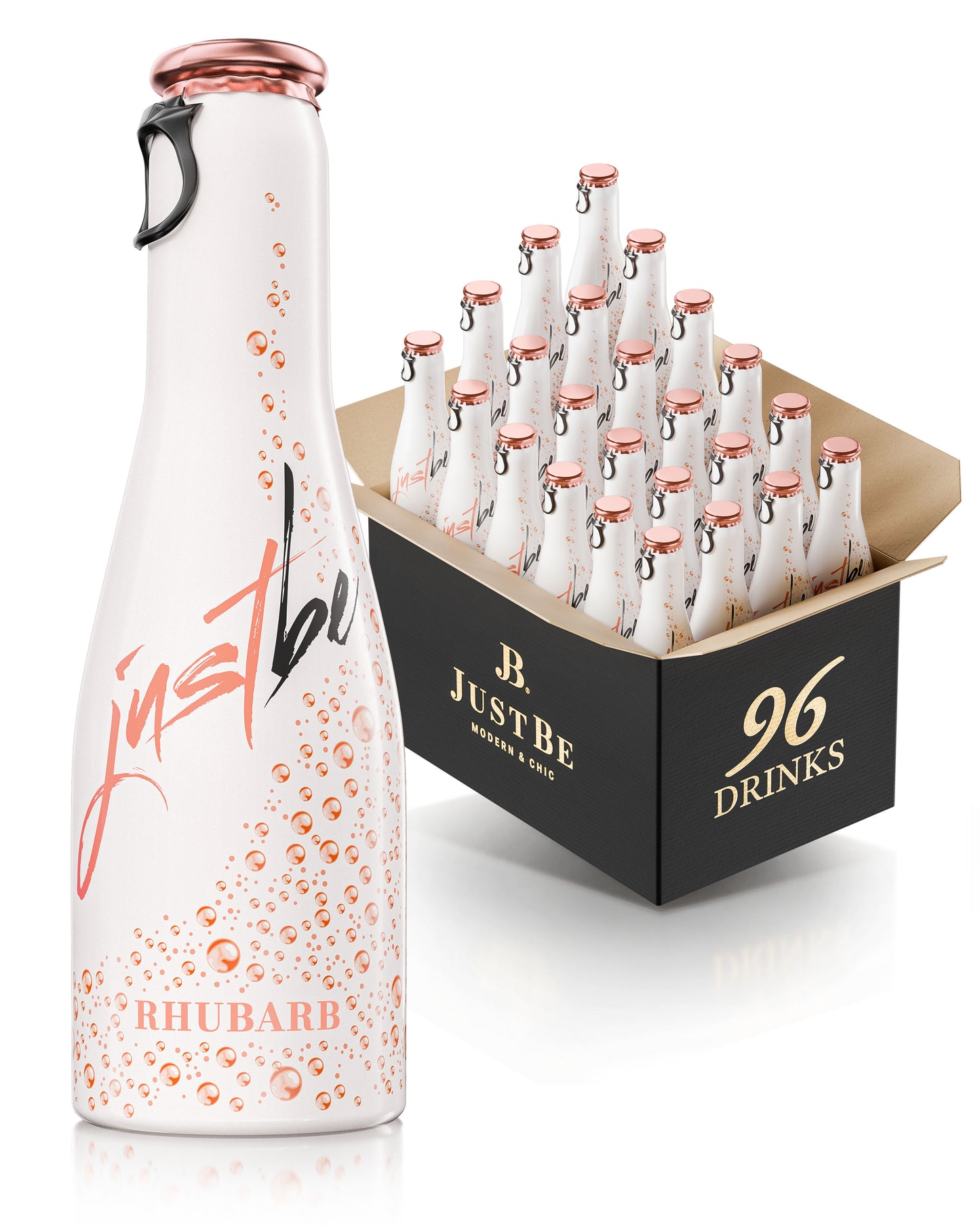 JustBe Rhubarb – The Refreshing Drink