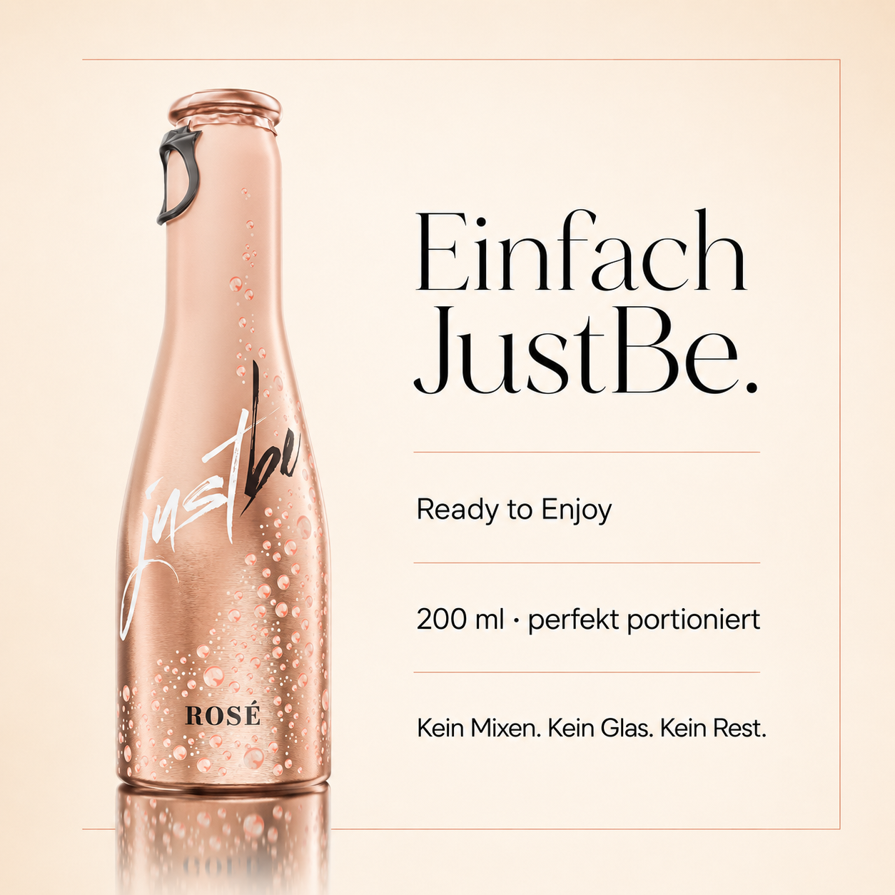 JustBe Rosé – Gift Box Black