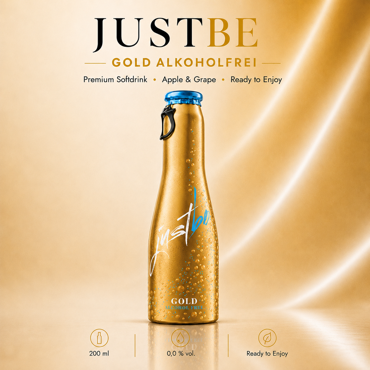 JustBe Gold 0.0 — Non-Alcoholic