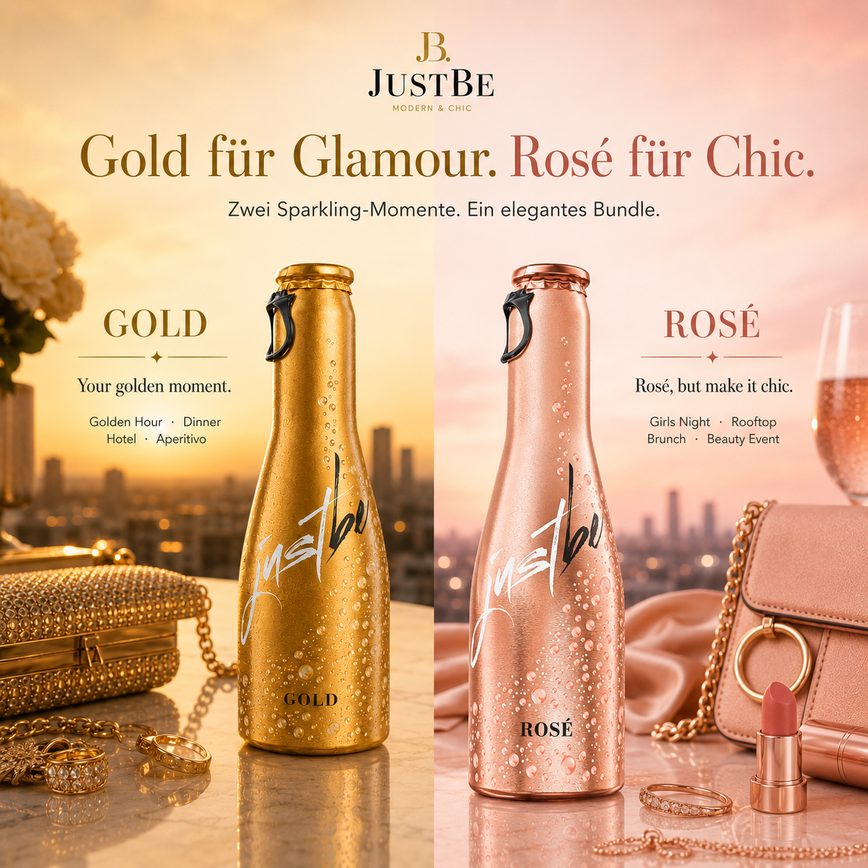 JustBe Gold & Rosé Mix