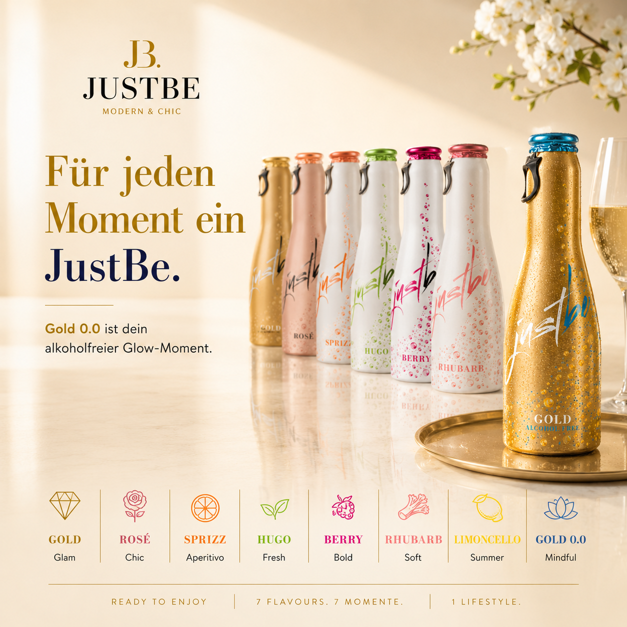 JustBe Gold 0.0 — Non-Alcoholic