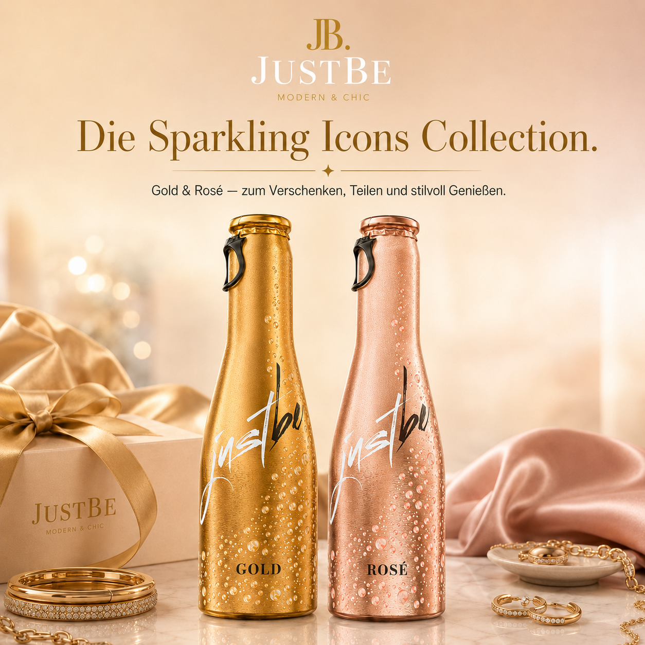 JustBe Gold & Rosé Mix