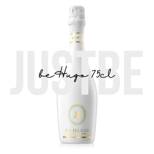 BeHugo 75 cl — Limited Sharing Bottle, italienischer Hugo Wine Cocktail zum Teilen