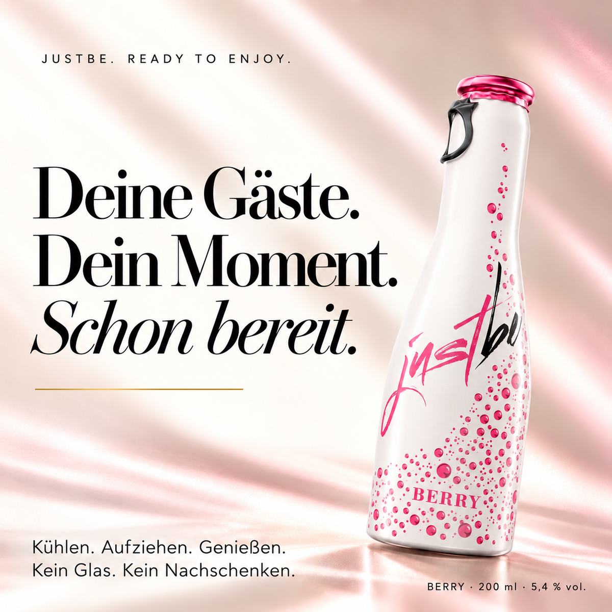 JustBe Cocktail MIX - Geschenkbox Weiß