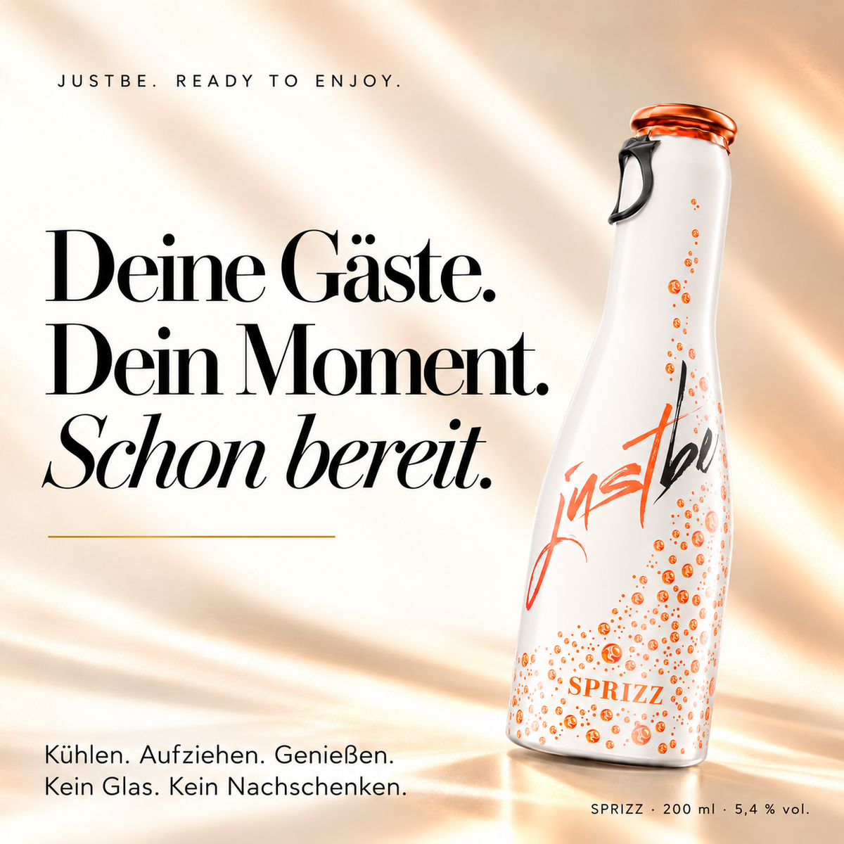 JustBe Cocktail MIX - Geschenkbox Weiß