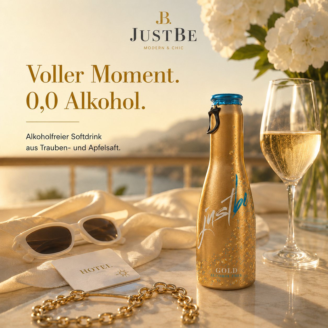 JustBe Gold 0.0 — Non-Alcoholic