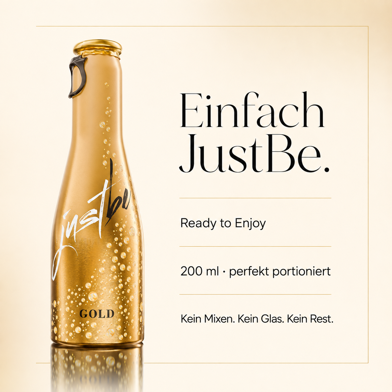 JustBe Gold – Black Gift Box