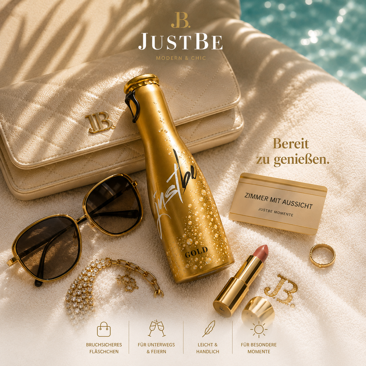 JustBe Gold – Sparkling Icon
