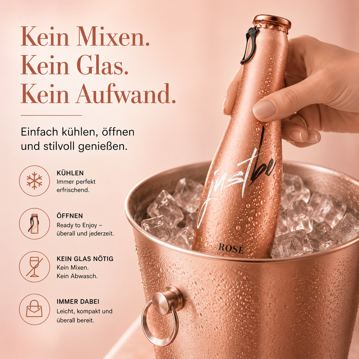JustBe Rosé – The Chic Social One