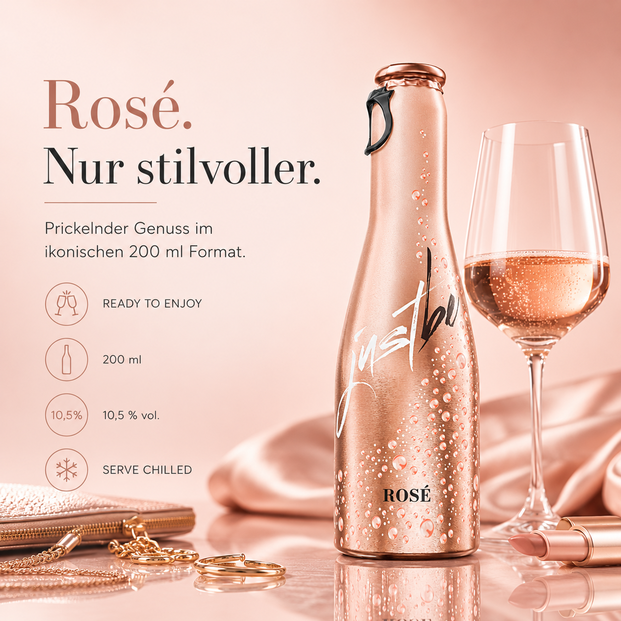 JustBe Rosé – The Chic Social One