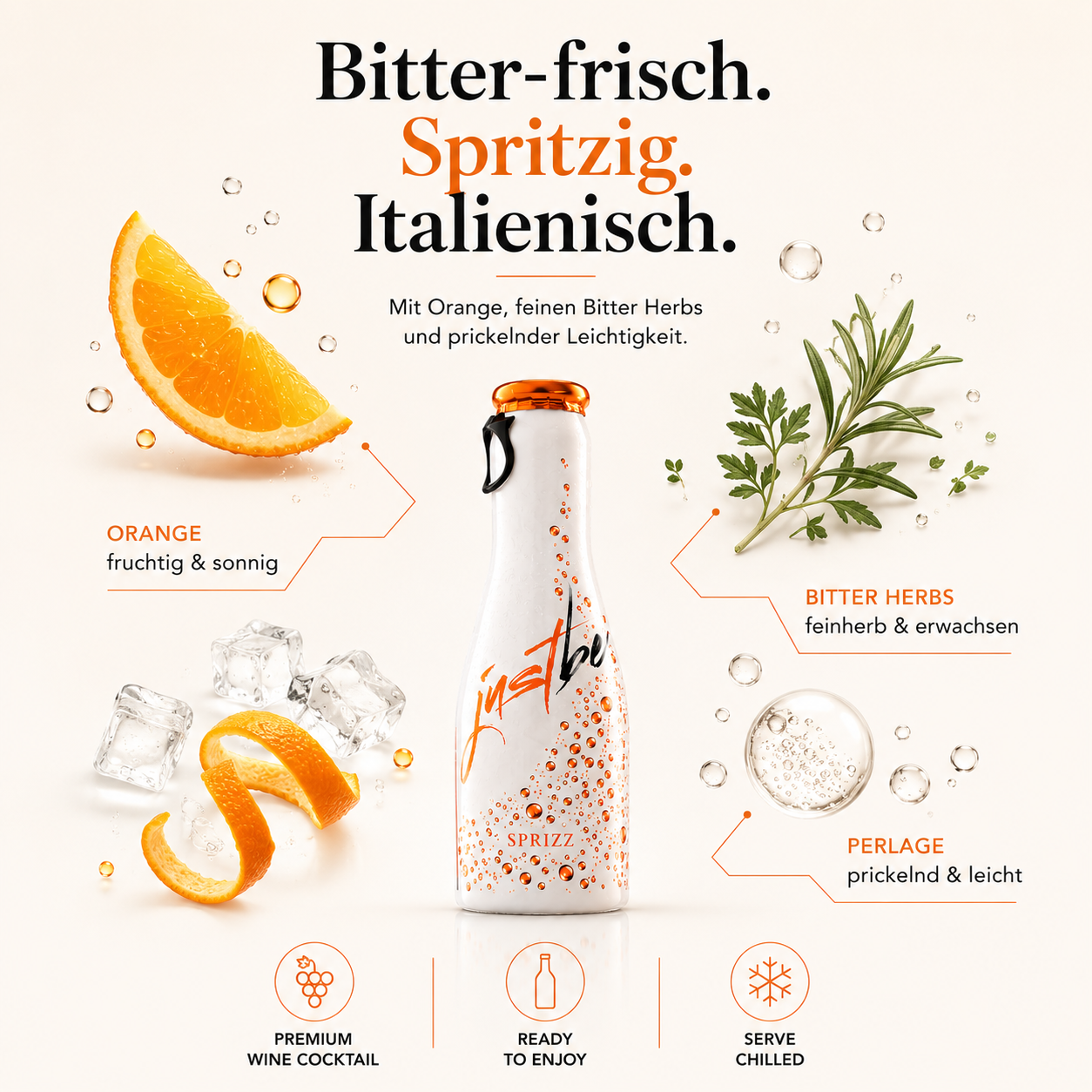 JustBe Sprizz – The Aperitivo