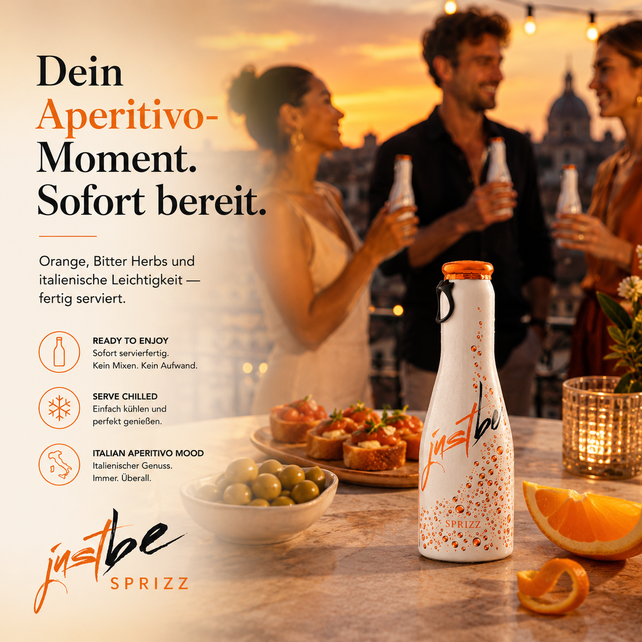 JustBe Sprizz – The Aperitivo