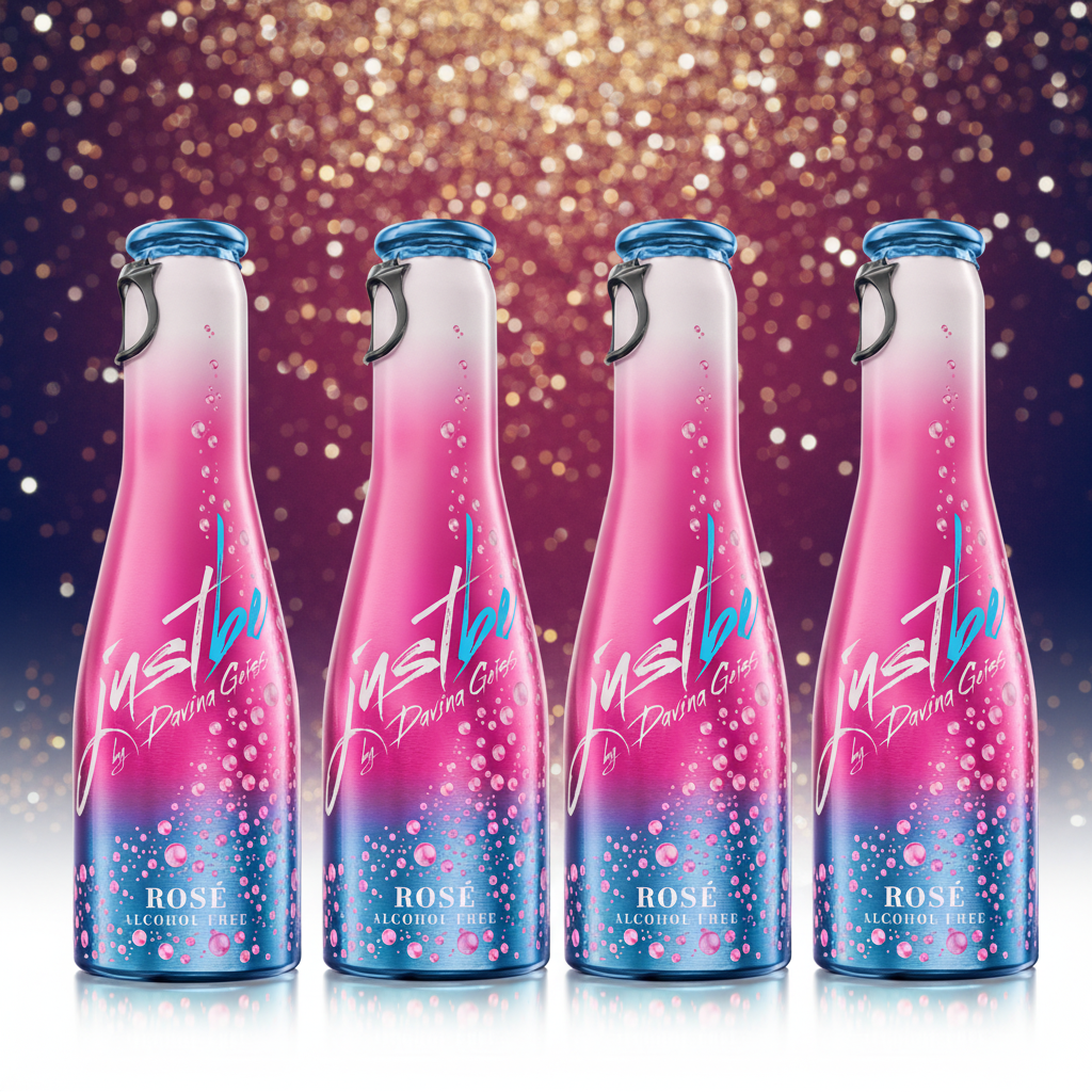 JustBe Rosé 0.0 – Davina Geiss Gift Box Black